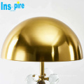 Modern marble base floor light metal ed floor lamp for living room